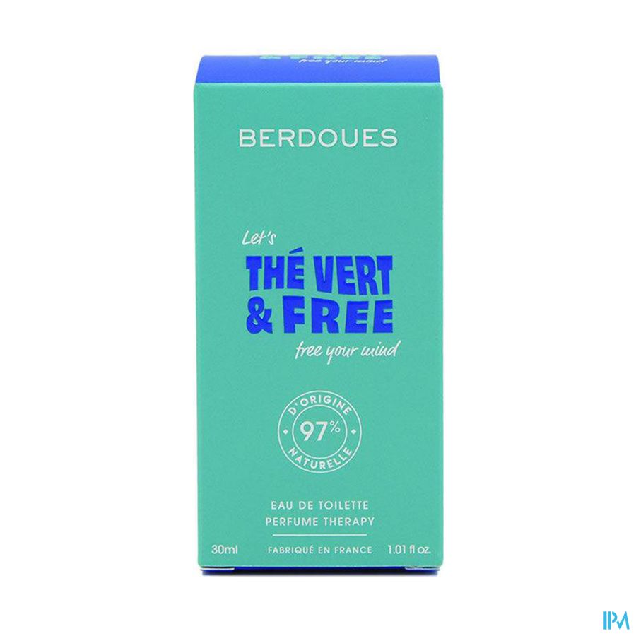 produit Berdoues Prefume Therapy Eau De Toilette The Vert And Free 30ml
