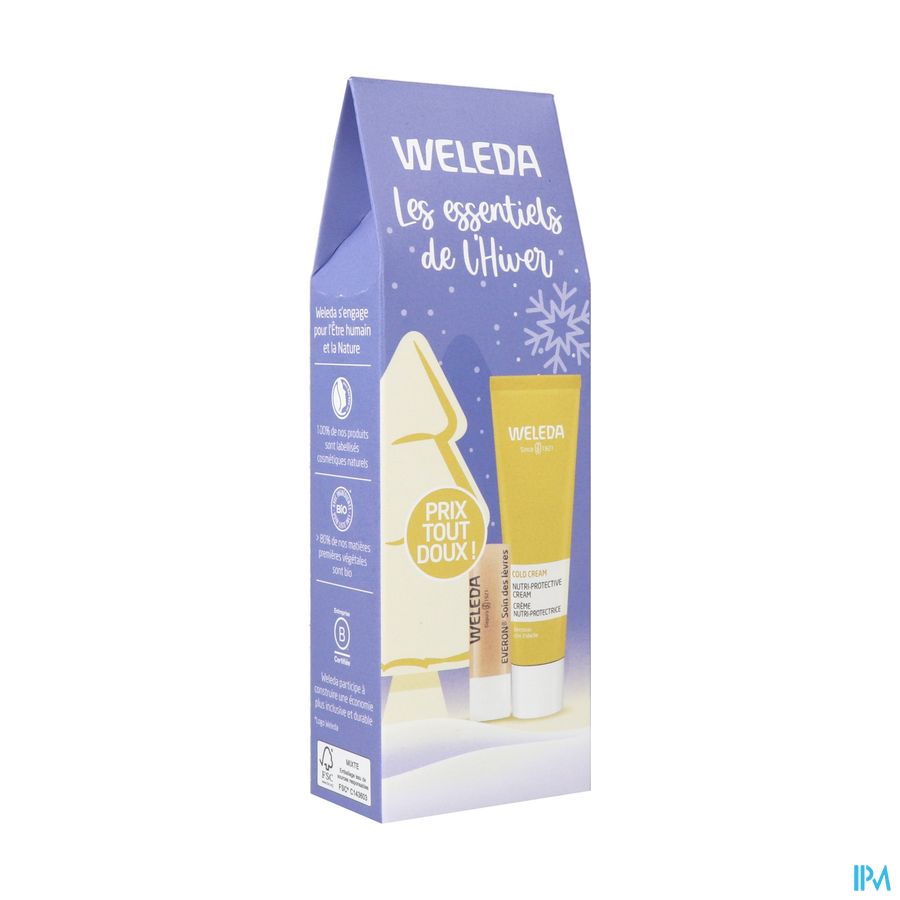 produit Weleda Coffret Coldcream + Everon 2024