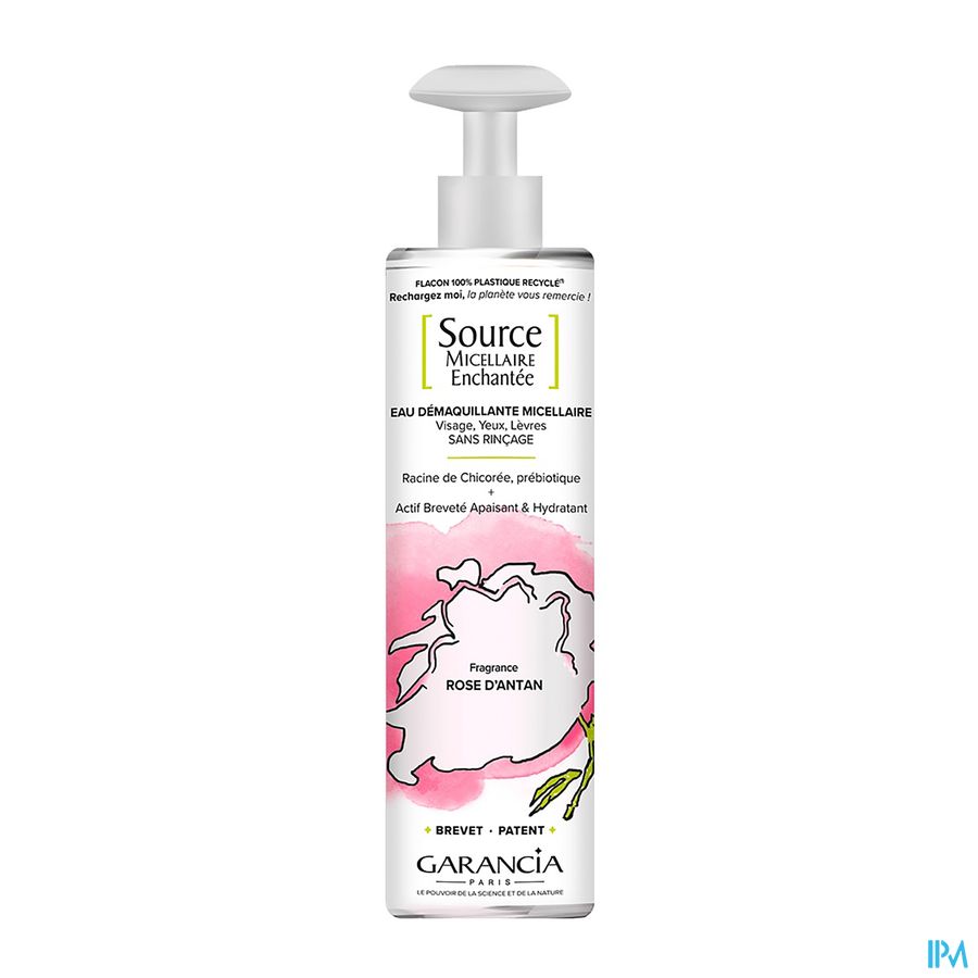 vignette Garancia Source Micellaire Enchantee Rose 400ml