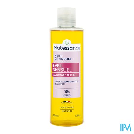 vignette Natessance Naturel Huile De Massage Eveil Sensuel 250ml