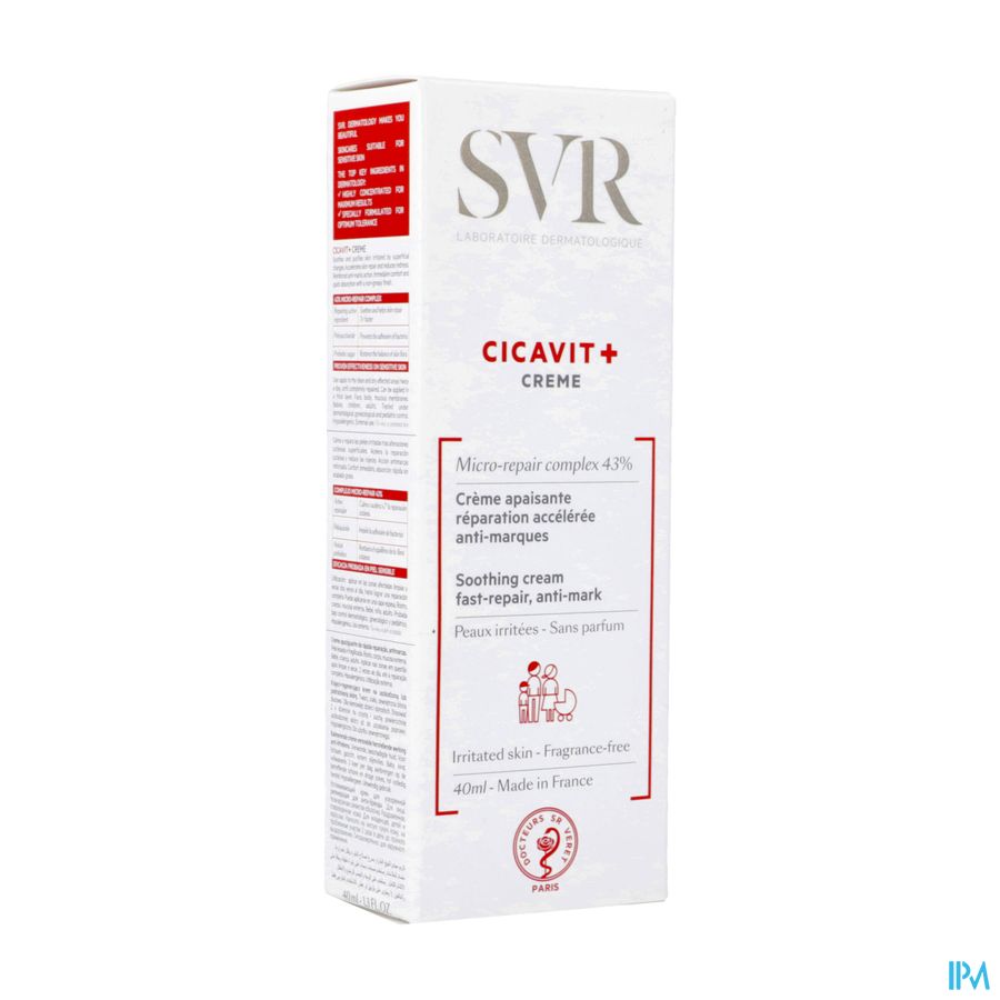 produit SVR CICAVIT CREME 40ML