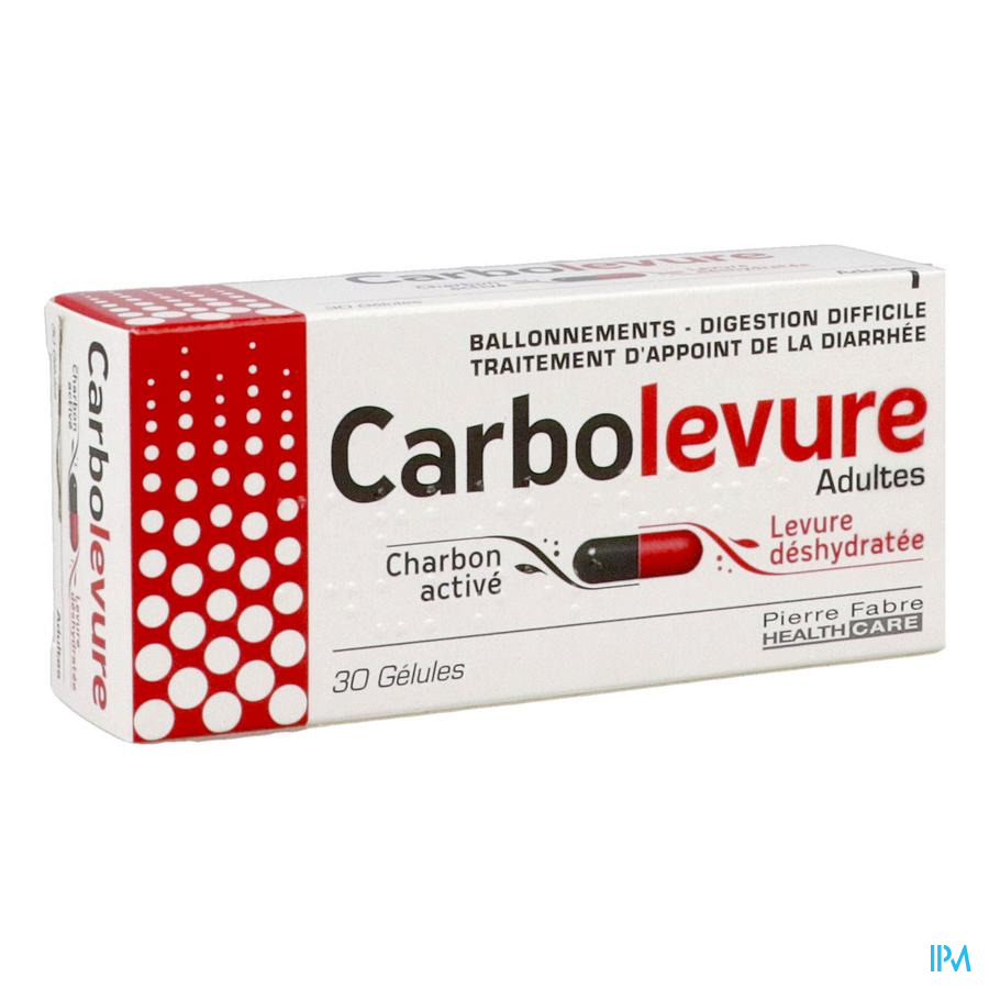 vignette CARBOLEVURE AD GELULE 30