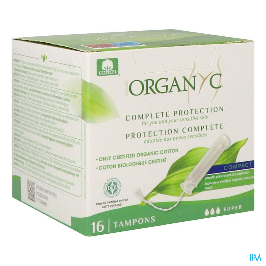 vignette ORGANYC TAMPON APPLIC BIO SUPER 16