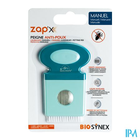 vignette Zap X Peigne Antipoux Manuel