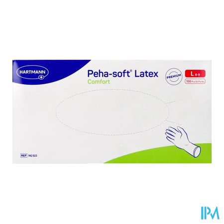 vignette Peha Soft Sp Gant Latex Sans Poudre T8/9 100