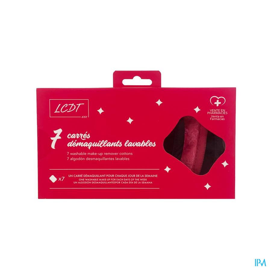 produit LCDT CARRES DEMAQUILLANTS