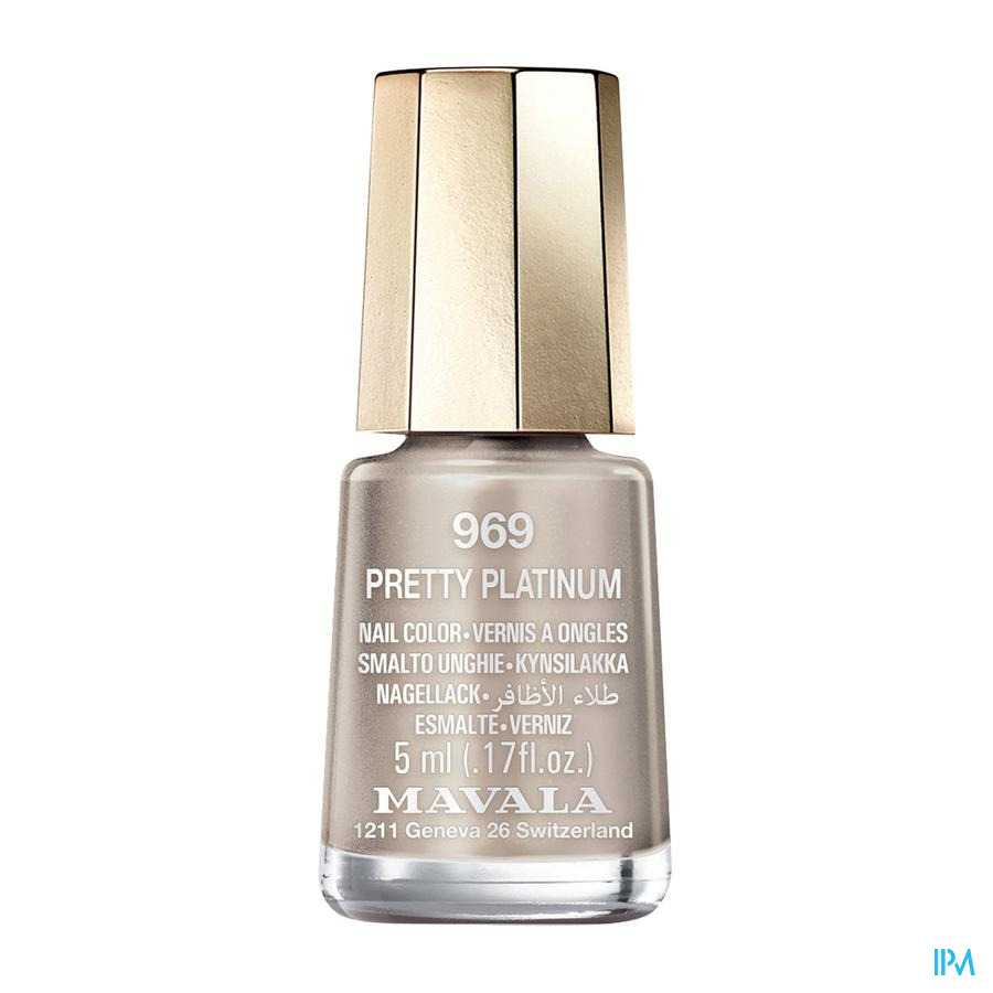 vignette MAVALA VAO MINI COLOR'S PRETTY PLATIN 5ML