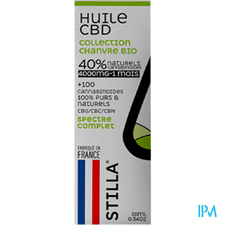 vignette Stilla Huile De Chanvre Au Cbd 40% Spectre Complet 10ml
