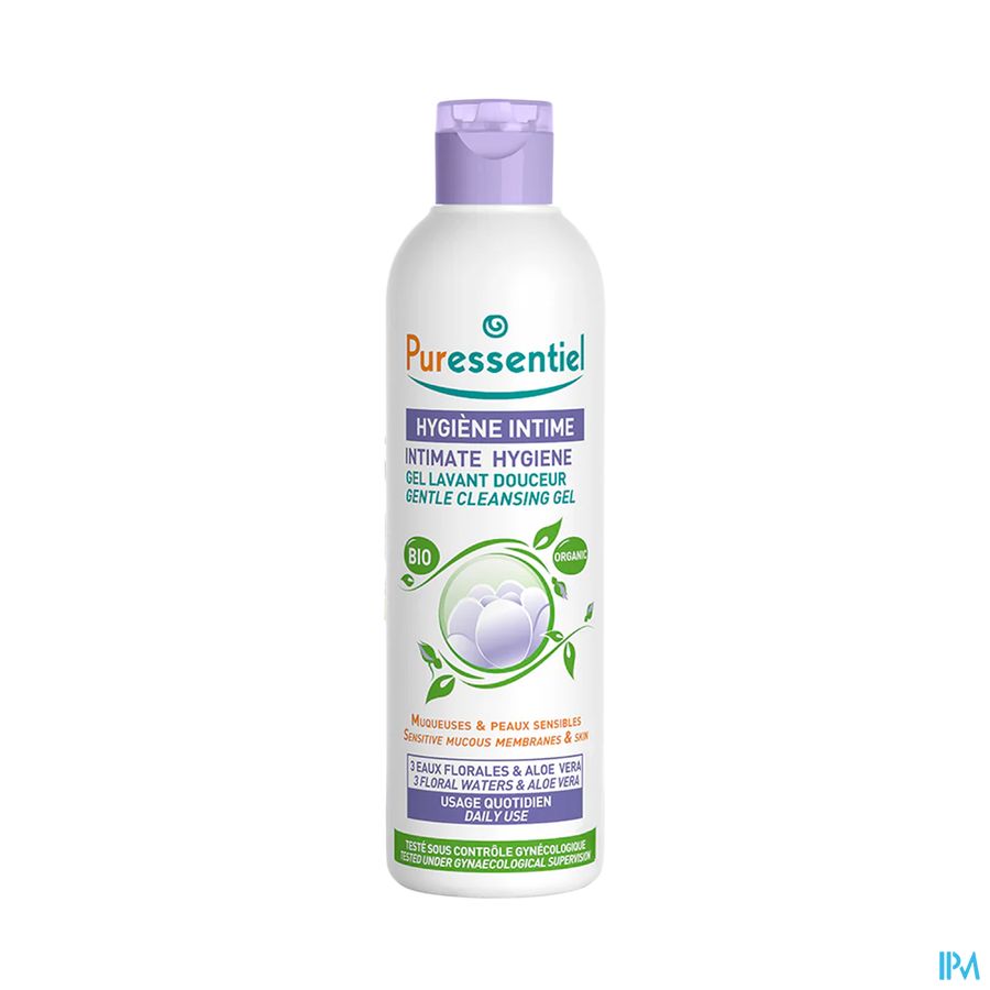 vignette PURESSENTIEL GEL HYG INT LAV DOUC 500ML
