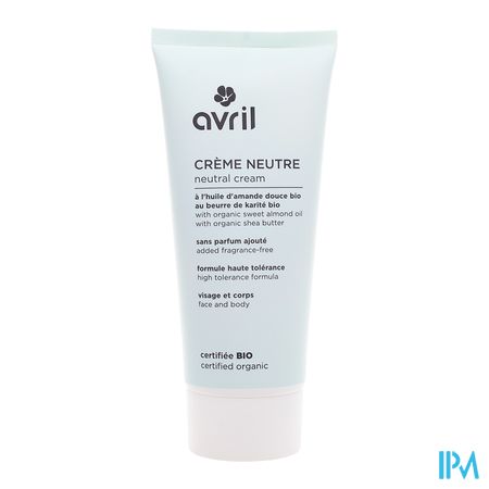 vignette Avril Creme Neutre Amande Douce Certifiee Bio 200ml