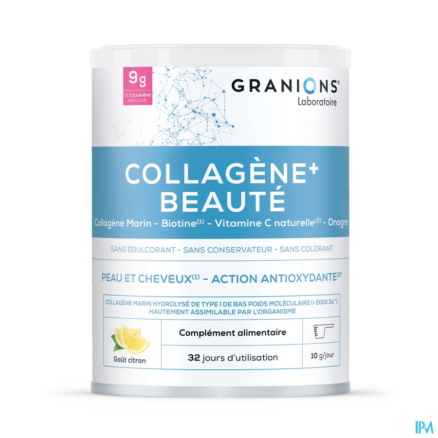vignette GRANIONS COLLAGENE BEAUTE CIT 25JOUR 255G