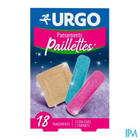 vignette Urgo Pansement Paillettes Predecoupe X18