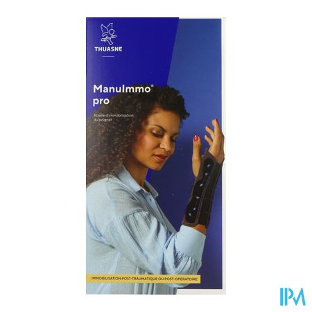 vignette Thuasne Manuimmo Pro Orthese Poignet Gris T4