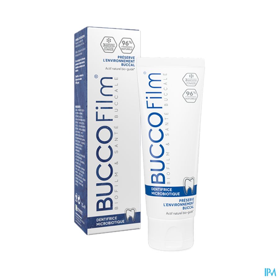 vignette Nutravance Buccofilm Dentifrice Microbiotique 75ml