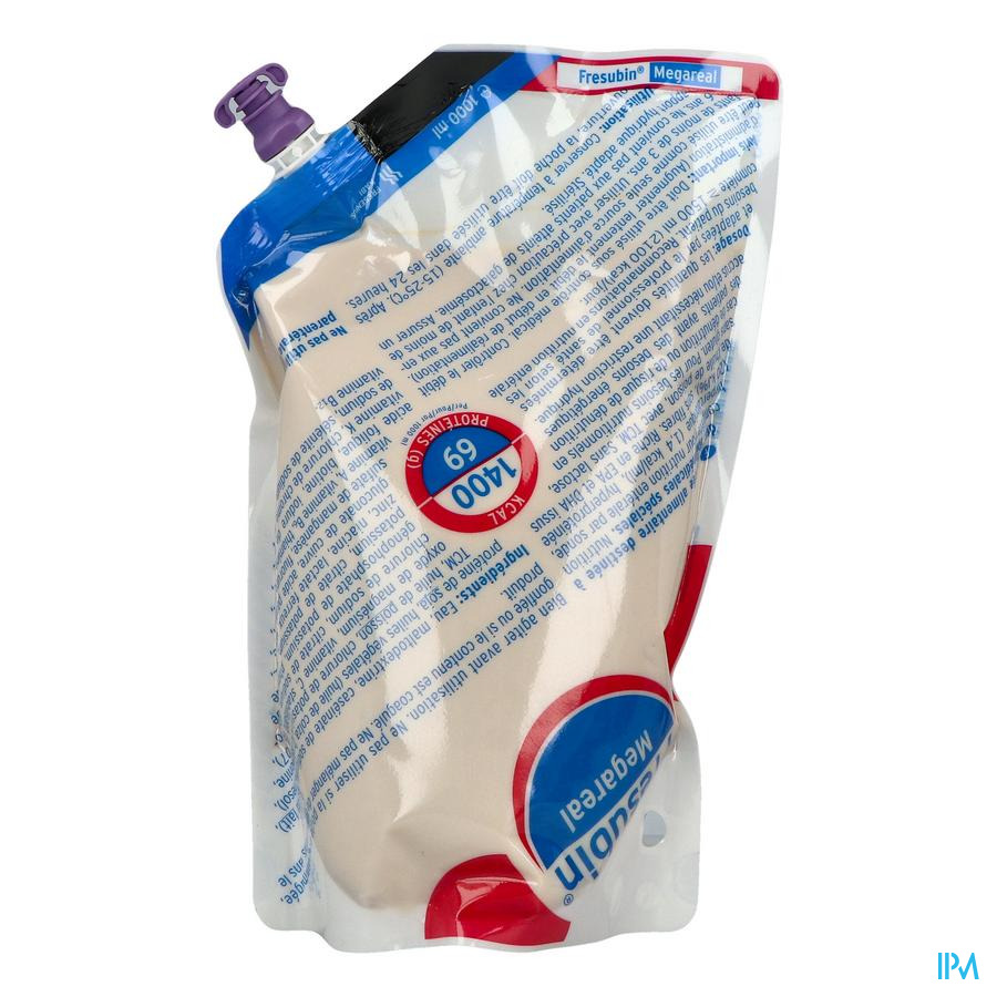 vignette Fresubin Megareal Aliment Easybag 1000ml