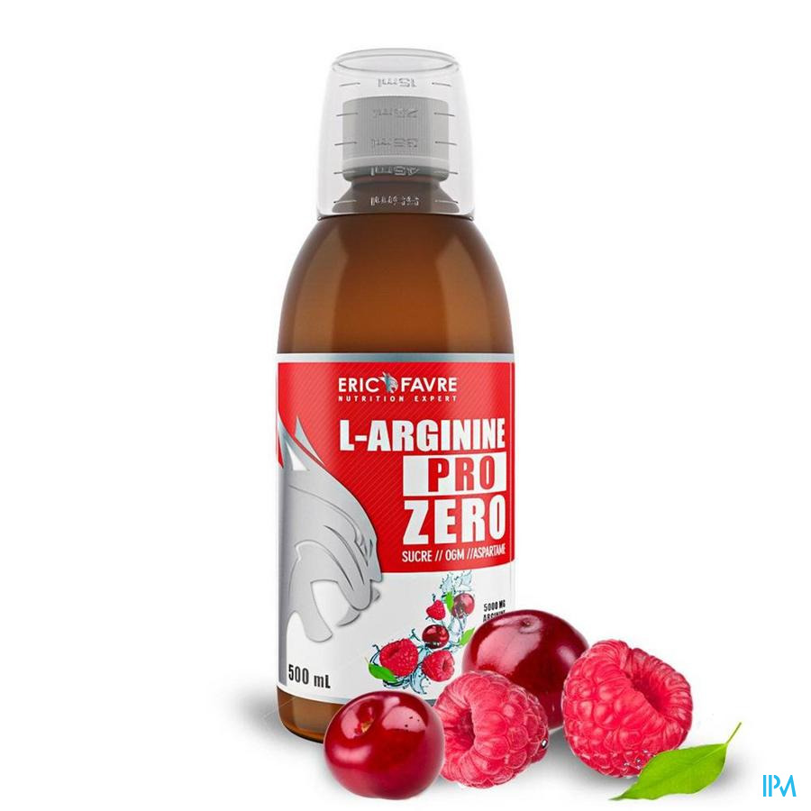 vignette Eric Favre Arginine Pro Zero Fruits Rouges 500ml