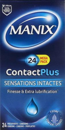 produit MANIX CONTACT PLUS 24
