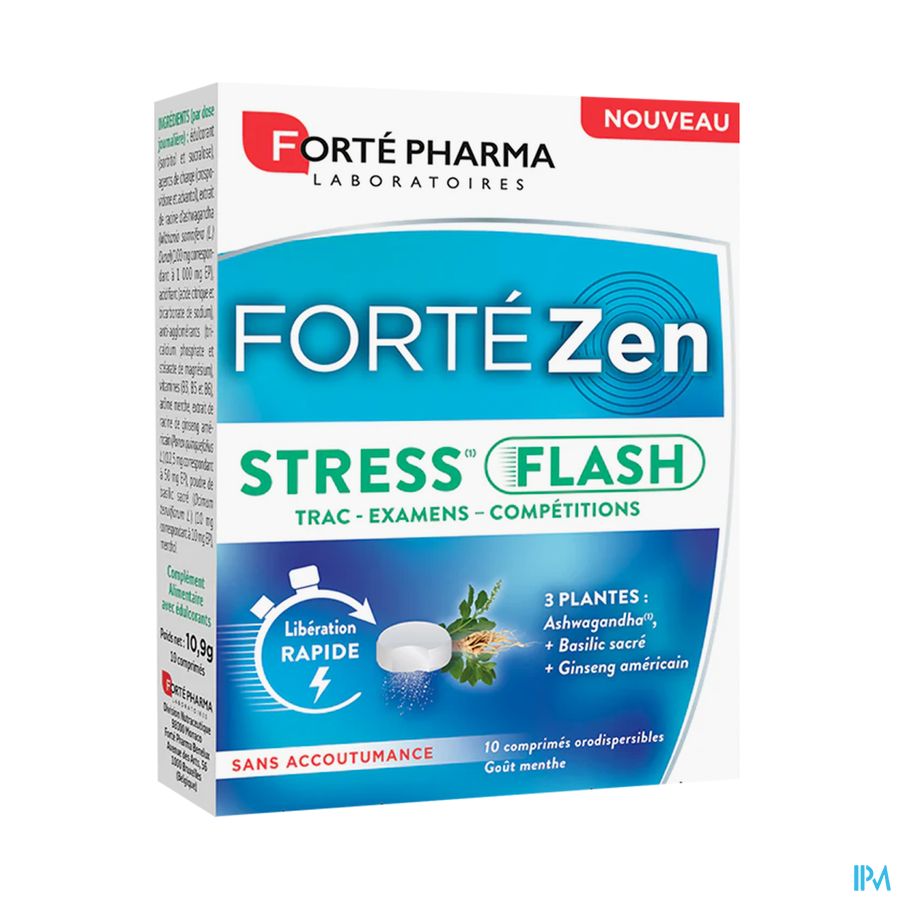 produit FORTEZEN STRESS FLASH CPR ORO 10