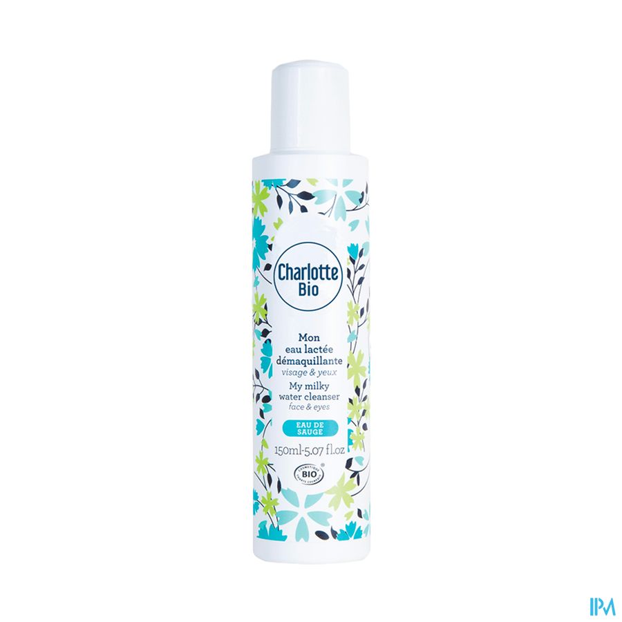 vignette Charlotte Bio Mon Eau Demaquillante Lactee 150ml