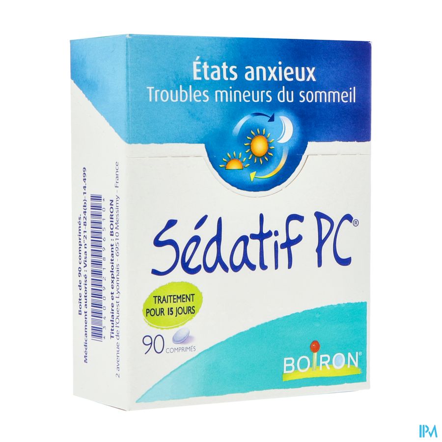 produit BOIRON SEDATIF PC CPR BT 90