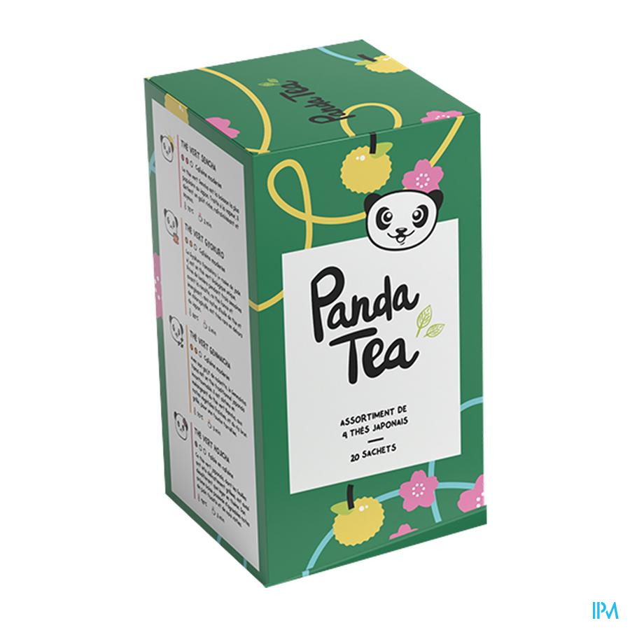 produit PANDA TEA COFFRET THE VERT JAPONNAIS SA20