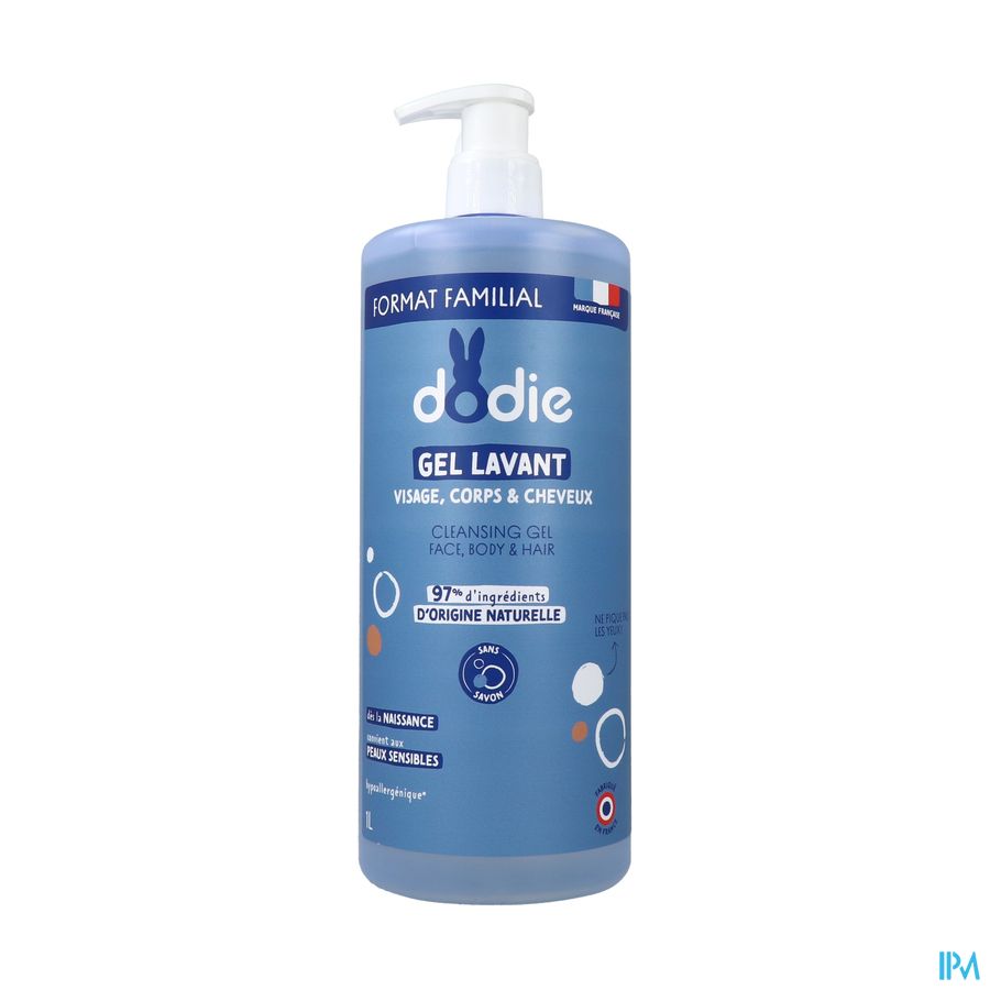 vignette DODIE GEL LAVANT 3EN1 FL PPE 1L