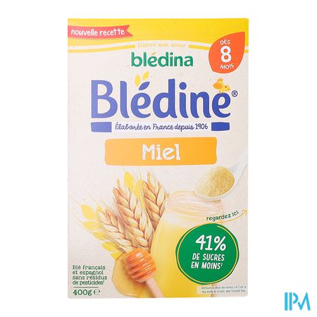 produit Bledine Cereales Miel 400g