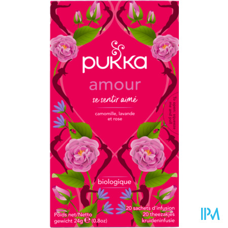 vignette Pukka Infusion Amour Bio Infusette 20