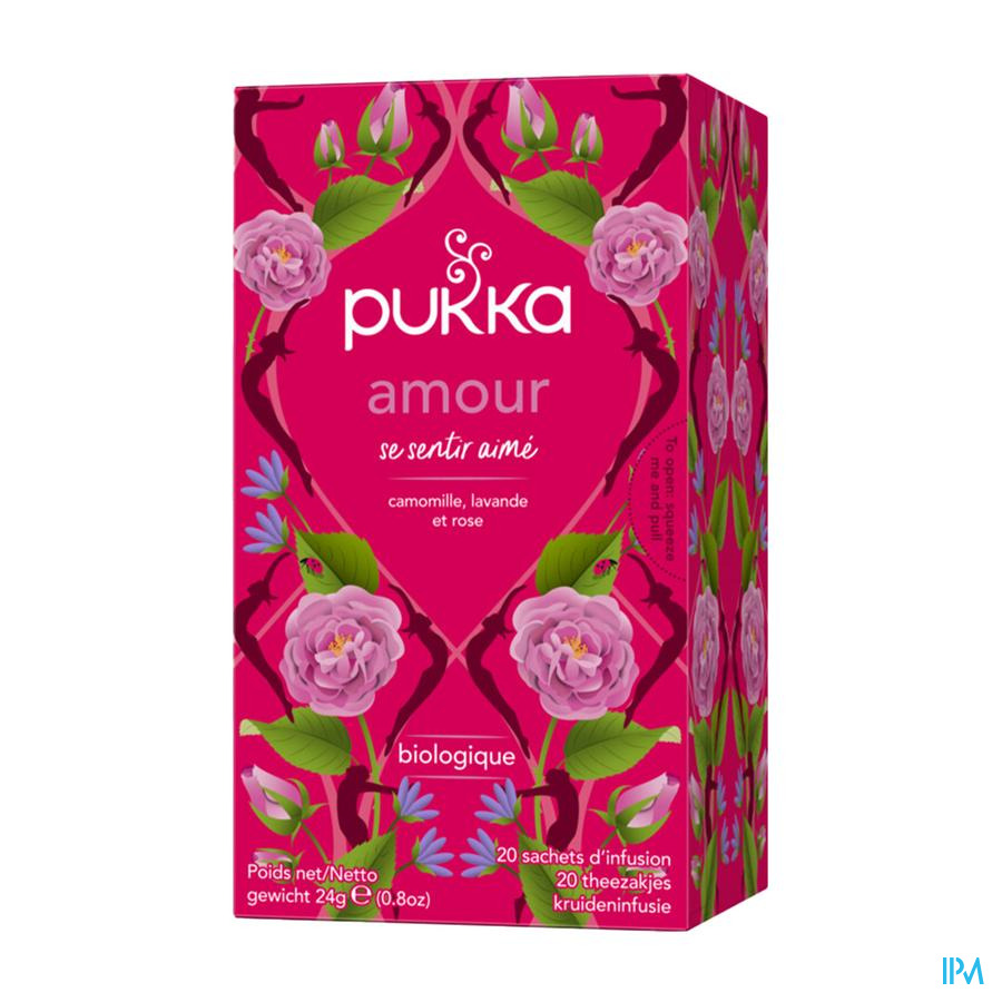produit Pukka Infusion Amour Bio Infusette 20