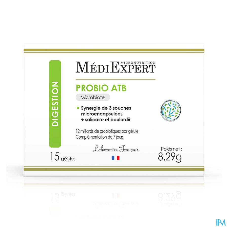 vignette PROBIO ATB 15 GELULES