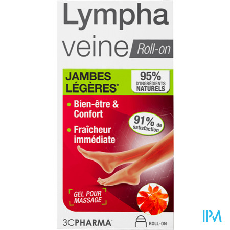 vignette 3c Pharma Lymphaveine Roll On 50ml