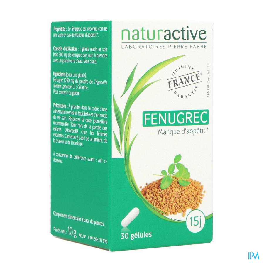 produit Naturactive Fenugrec Gelule 30
