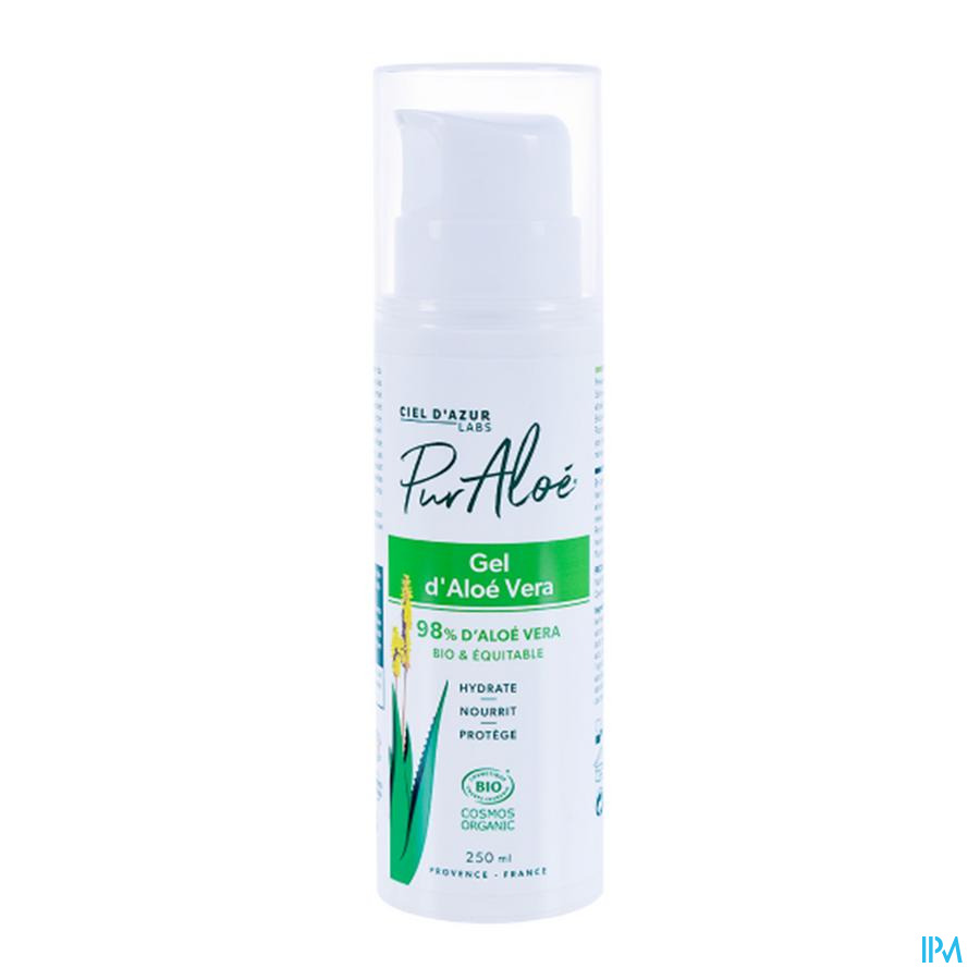 Puraloe Gel Hydratant Bio 250ml