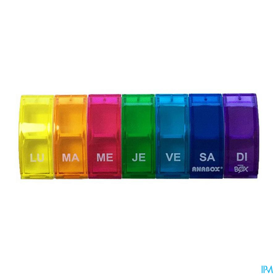 produit ANABOX PILU 7 CASES MULTICOL A/SEPARATEUR