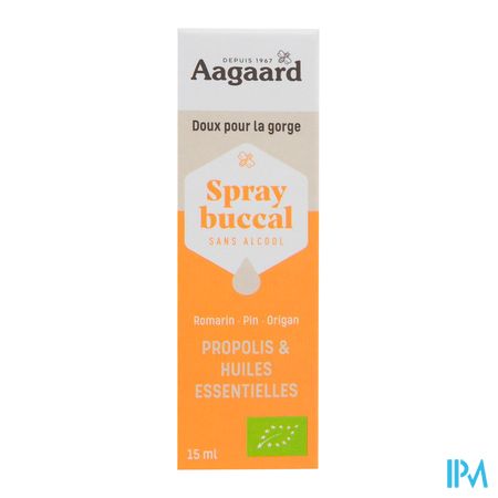 vignette Aagaard Spray Buccal Propolis Sans Alcool 15ml