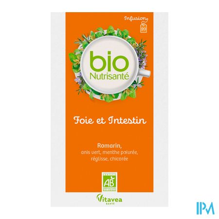 vignette Vitavea Bionutrisante Infusion Foie Vesicule Sachet 20