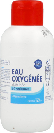 produit EAU OXYGEN GIFRER 30VOL 125ML