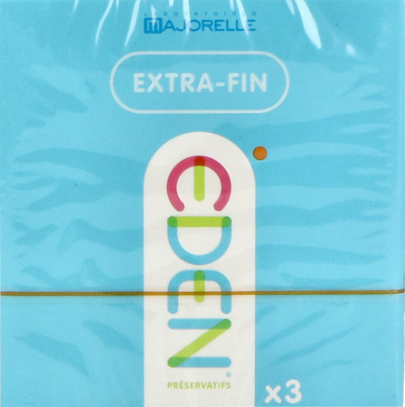 produit EDEN GEN EXTRA-FIN 3 PRESERVATIF
