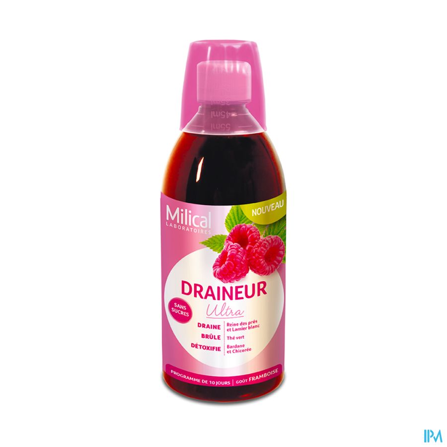 produit MILICAL DRAIN ULTRA FRAMB 500ML