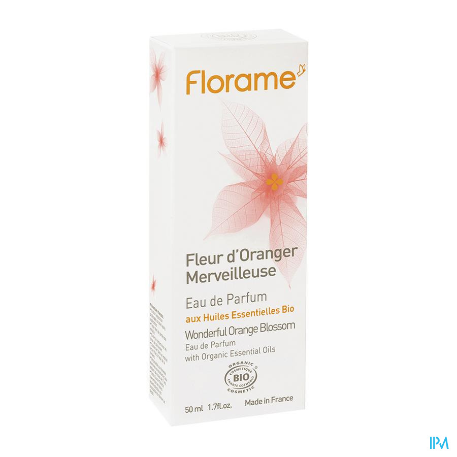 vignette Florame Eau De Parfum Fleur Oranger Merveilleuse Bio 50ml