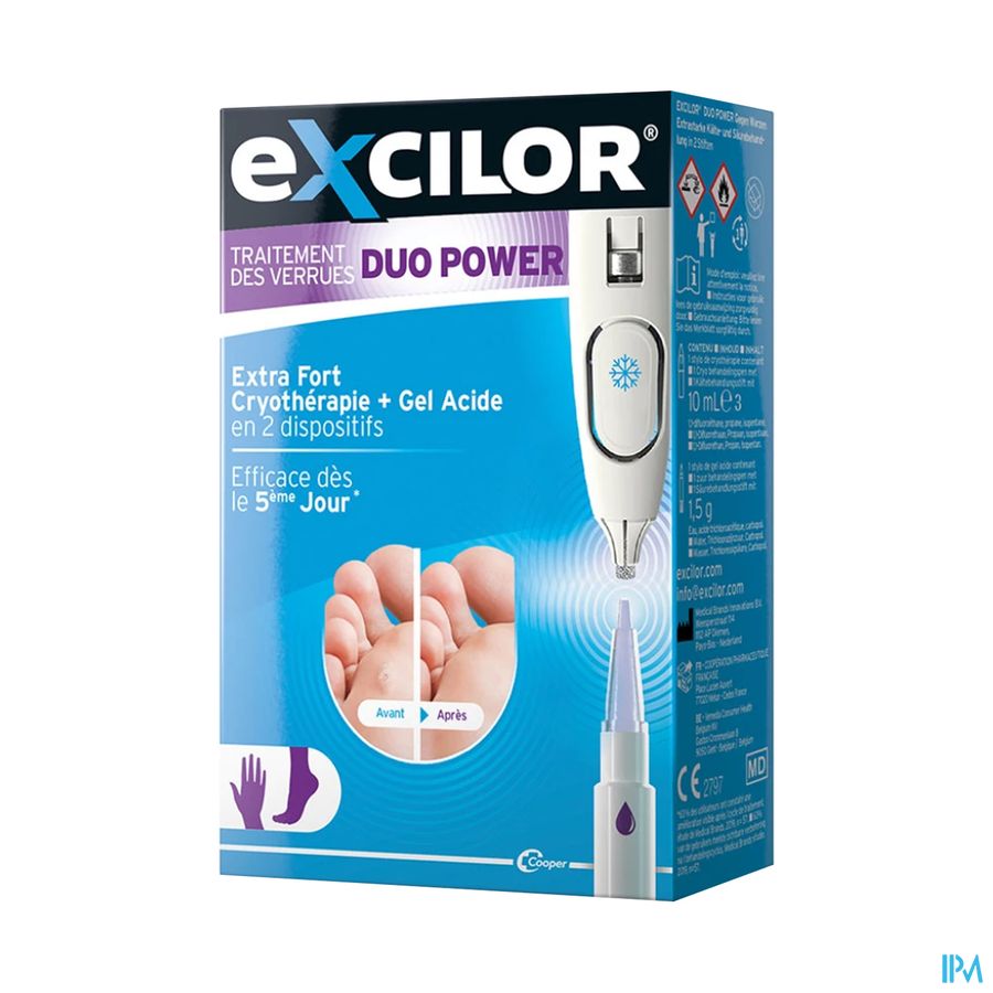vignette EXCILOR VERRUES DUOPOWER