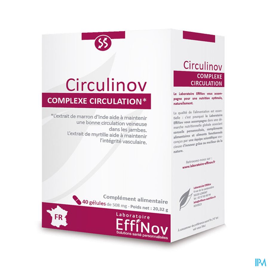 produit CIRCULINOV 40 GELULES