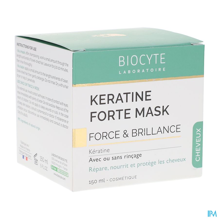vignette BIOCYTE KERATINE FORTE MASQUE 150ML