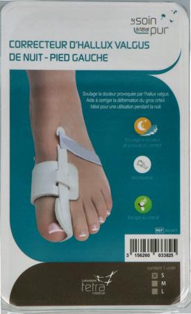 vignette TETRA ORTHESE NUIT HALLUX VALGUS GC T S