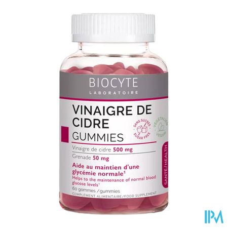 vignette Biocyte Vinaigre De Cidre Gummies 60