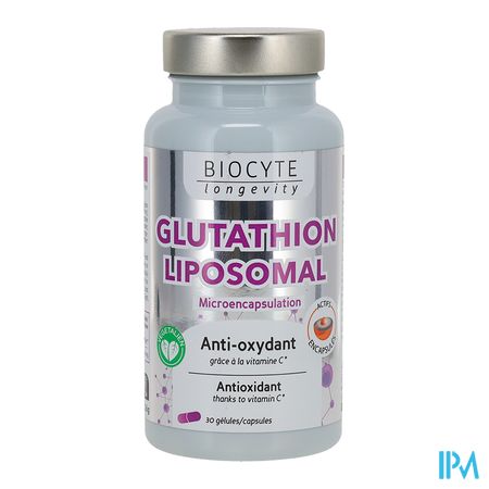 vignette Biocyte Glutathion Liposomal Antioxydant Gelule 30