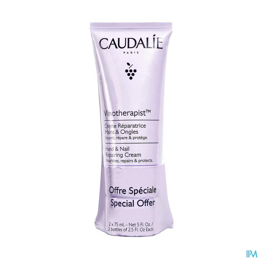 vignette Caudalie Vinotherapist Cremes Mains 75ml X2