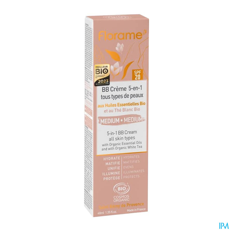 produit FLORAME BB CR 5-EN-1 TEINTE MEDIUM 40ML