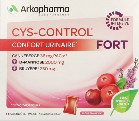 produit Cys Control Fort Sachet 4g 14