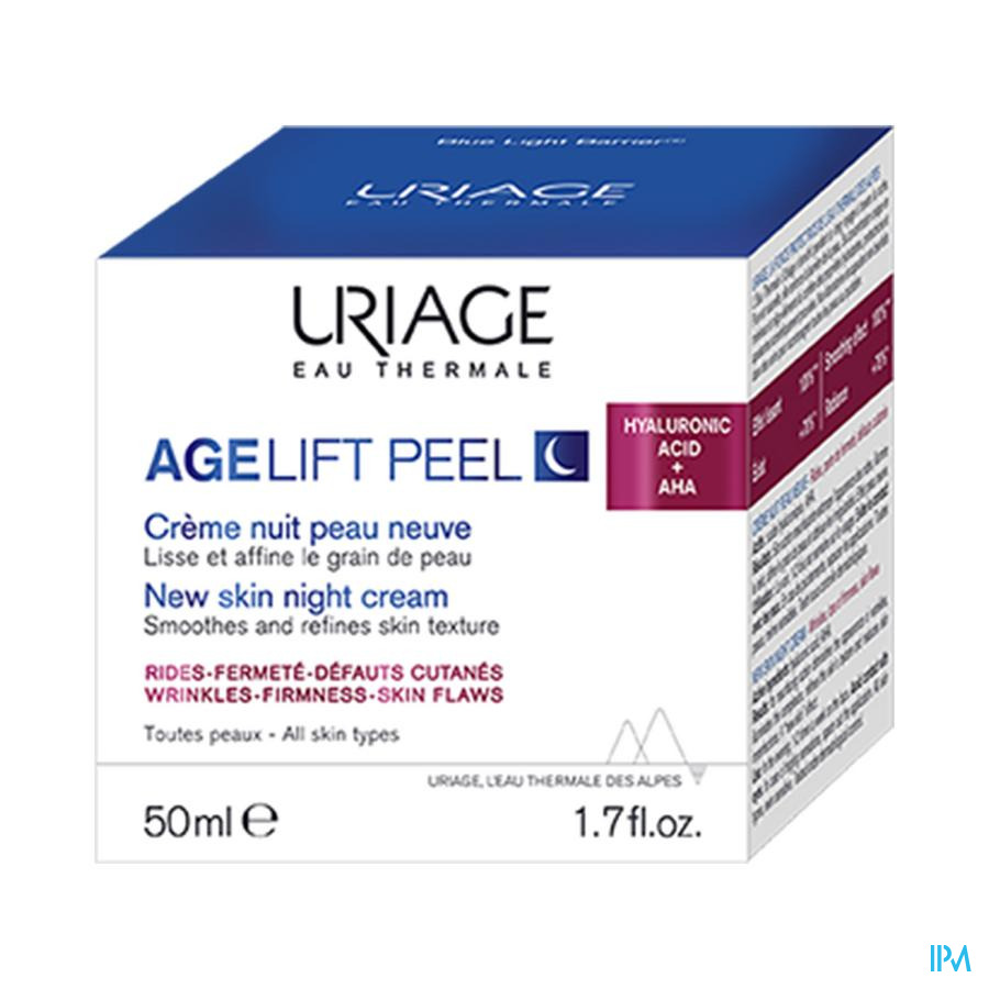 vignette Uriage Age Lift Creme Nuit Peeling Multiactions 50ml